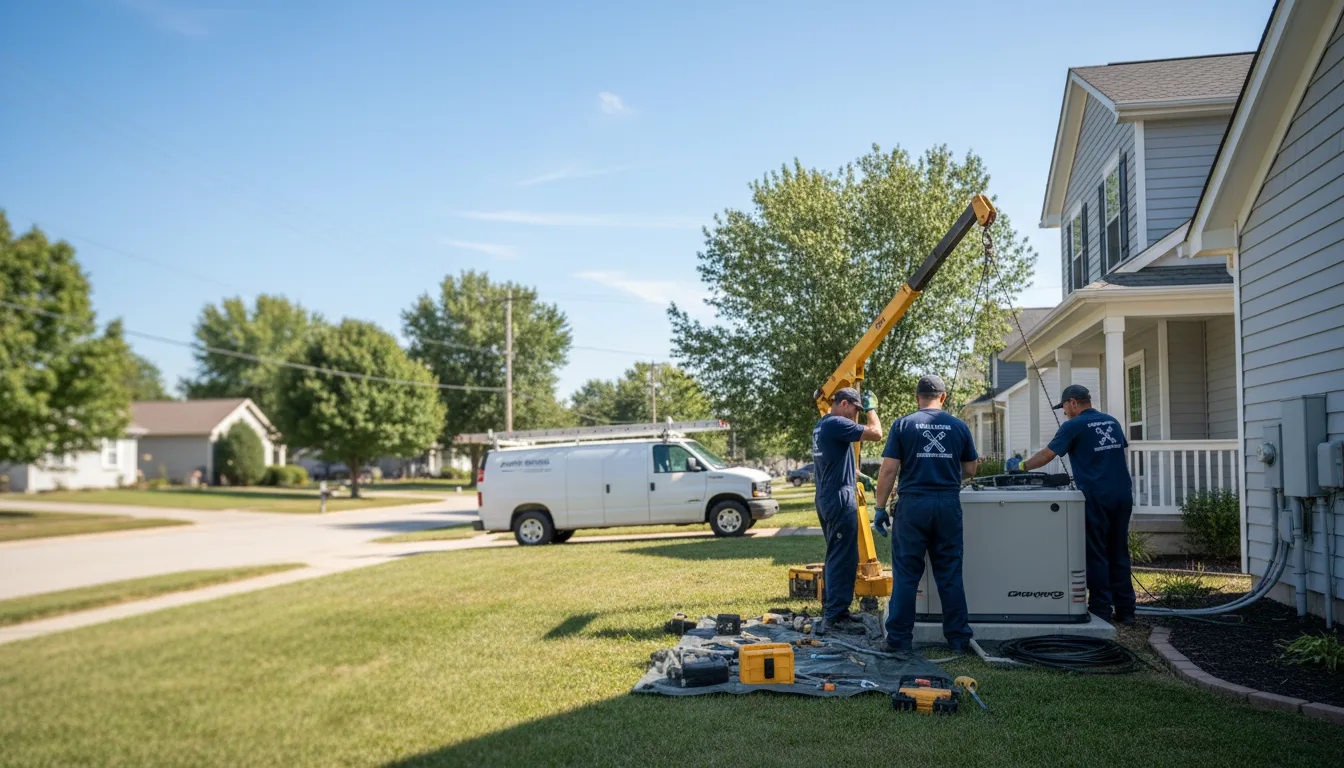 Generator Installation in Saint Augustine, IL near me